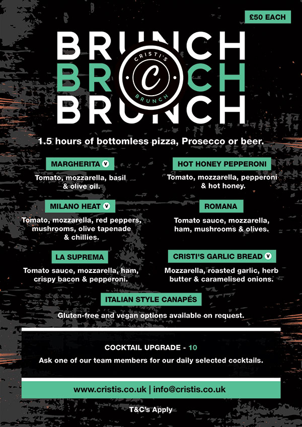 Brunch Menu